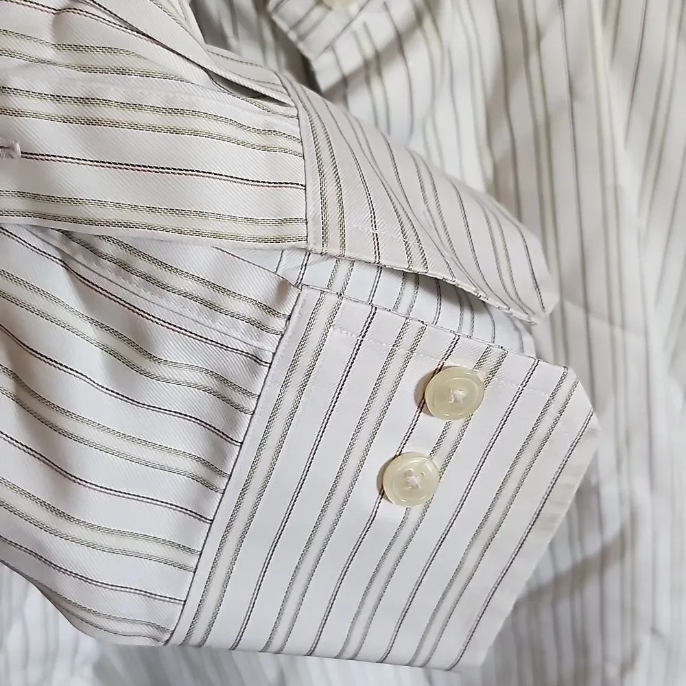 Banana Republic Button Down Dress Shirt Size Large